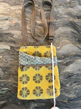 MARUCA like new crossbody with adjustable strap .